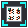 QR frame placeholder